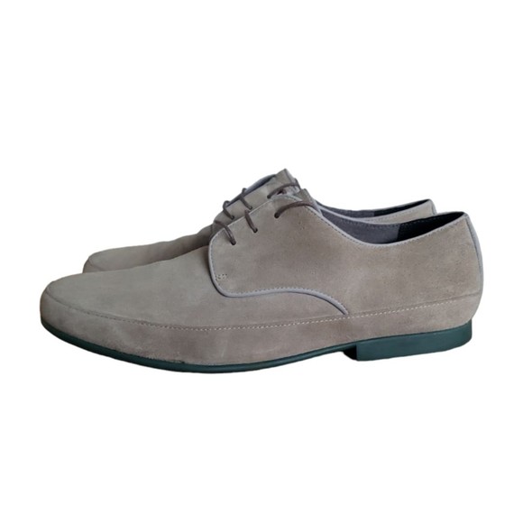 Camper Mauro Suede Slippers Gray Slip On Loafer Shoes Men\'s Size 44 US Size 11 main image 4